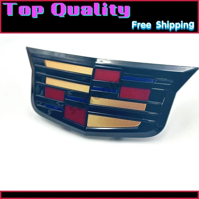 1Шт высокого качества ABS 3D черный и 3Color передняя решетка эмблема XTS ATS CT6 XT5 - Изображение 1 из 4