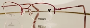 Occhiali da vista originali FLEXON W3041 602 VINO nuovi metallo 52-18-135 flessibili titanio - Foto 1 di 13