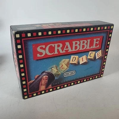 Vintage Spears Games Scrabble Dice Word Game 1990 Complete Classic Set - Image 1 of 4