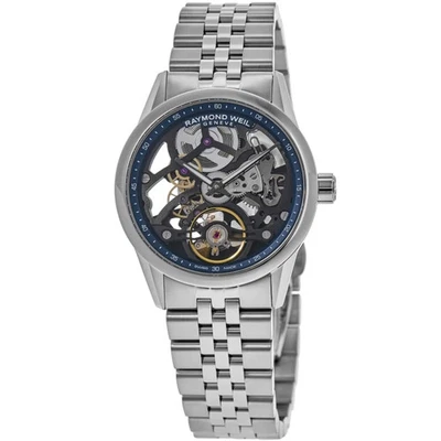 Nuevo reloj para hombres Raymond Weil Freelancer automático esfera esqueleto 2783-ST-50000 Foto 1 de 4
