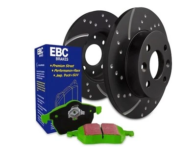 Kit de pastillas de freno y rotor trasero para Volkswagen Jetta 1984-1998 EBC 53367KWZH 1985 Foto 1 de 3