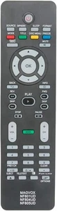 Replacement Remote Applicable for Magnavox TV 32MD350B 32MD350B/F7 black - Picture 1 of 4