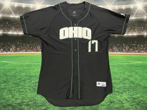 Camiseta de béisbol Ohio Bobcats #17 para hombre Russell Athletics talla grande usada - Imagen 1 de 11