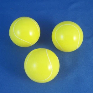 3 BIRTHDAY PARTY FAVORS CUP CAKE TOPPER SPORTS BALL TENNIS BAKERY SUPPLIES - Picture 1 of 1
