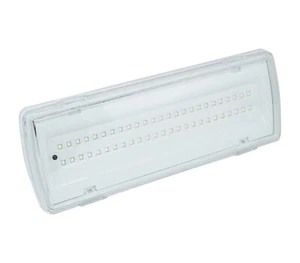 Lampada di Emergenza 50 LED Parete Incasso 4W Luce Fredda 406 Lumen - Foto 1 di 4