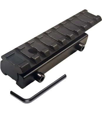 Mira telescópica adaptador de riel Tristar cola de milano a Picatinny montaje de punto rojo Foto 1 de 2