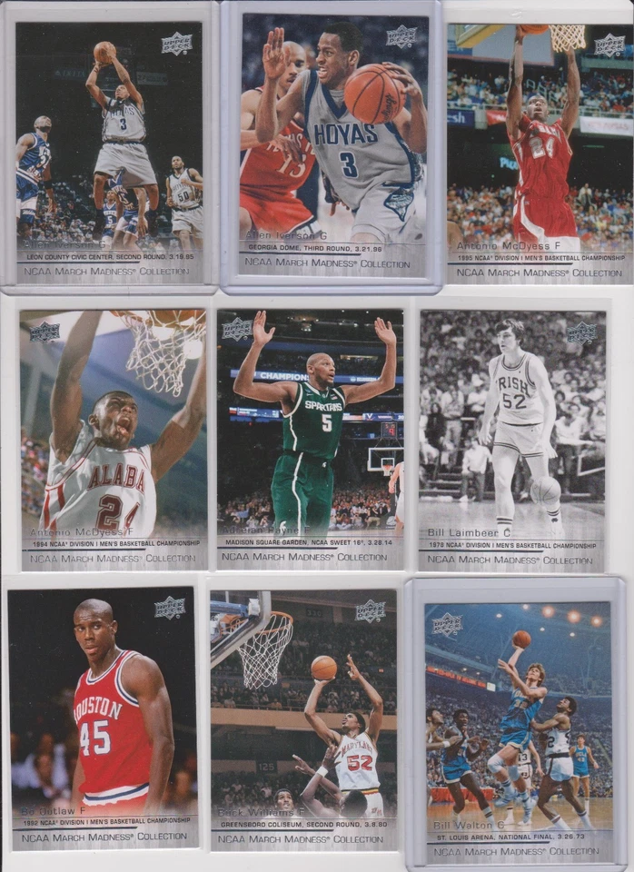 2014-15 Upper Deck March Madness Basketball U-pick NM you pick NCAA stars HOF - Image 1 of 1