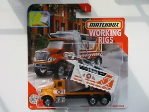 MATCHBOX WORKING RIGS INTERNATIONAL WORKSTAR 7500 DUMP TRUCK (2020) - Picture 1 of 2