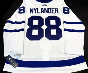 W-PRO-52 WILLIAM NYLANDER TORONTO MAPLE LEAFS AUTHENTIC ADIDAS CLIMALITE JERSEY - Picture 1 of 9