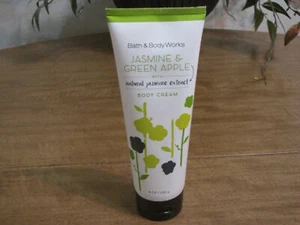 BATH & BODY WORKS JASMINE & GREEN APPLE BODY CREAM - Picture 1 of 1