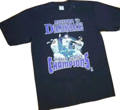 Camiseta All Sport Arizona Diamondbacks Hombre XL MLB 2001 WORLD SERIES CHAMPIONS  Foto 1 de 4