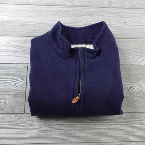 Vintage Peter Millar Lined Sleeveless Golf Vest Fleece Men's Size Large - Picture 1 of 8