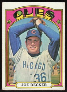 1972 Topps #612 Joe Decker   - FREE SHIPPING