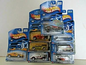 Hot Wheels 8ct Chevy Ford Dodge Concept Grave Rave Otto Firebird He-Man - Picture 1 of 6