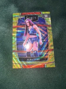2022 Panini Select WWE Alba Fyre Gold Wave Prizm /10 Concourse #2 NXT 2.0 10/10 - Picture 1 of 2