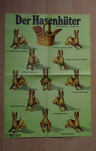 (D124) DDR-Kinoplakat DER HASENHÜTER - Picture 1 of 1