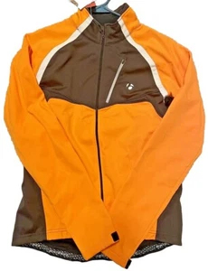 Bontrager BLK/ORANGE RL Softshell Cycling Jacket 427521 - Size Medium - Picture 1 of 4