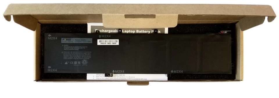 New Poder 6 Cell Battery Dell Precision 15 5510 XPS 15 9550 1P6KD RRCGW 6GTPY - Image 1 of 1