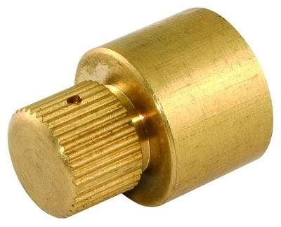 15mm/22mm Brass Capillary Air Vent - End Feed For Copper Pipes - Manual Release