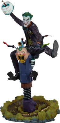 DC Batman Comics El Guasón Figura Formato Premium Sideshow Estatua Exclusiva Foto 1 de 4