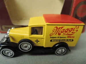 Matchbox Models of yesteday 1930 Ford Van Maggi Maggis Würze in  OVP - Bild 1 von 2
