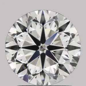 Diamante CVD cultivado en laboratorio corte redondo color D, claridad VS1 0,46 quilates - Imagen 1 de 3