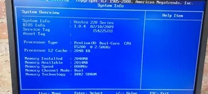 Motherboard From Dell Vostro 220 Pentium Dual-Core E5200 @ 2.50 GHz + 2 GB RAM - Picture 1 of 9