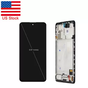 US Display Touch Screen Digitizer OLED TFT w/ Frame for Xiaomi Redmi NOTE 10 Pro - Picture 1 of 8