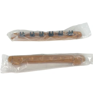 Soporte para palo de piscina montaje en pared madera taco de billar rack clip para 6 piscinas - Imagen 1 de 7