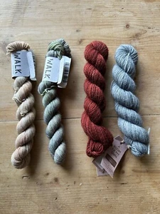 Mini Sockenwolle Knäuel 4er Set Mini Sock Yarn Stricken - Bild 1 von 5