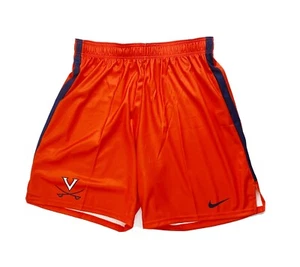 Nike Virginia Cavaliers Elite Team Short Men's L Orange Soccer Lax CT3115 - Picture 1 of 3