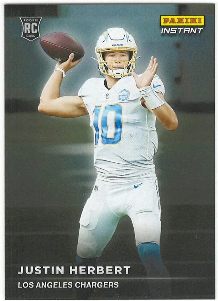 NFL ROOKIE SPOTLIGHT SET 2020 PANINI INSTANT /1155 SP Buy Early - Best Selection - Image 1 of 1
