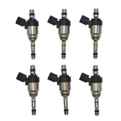 6 peças injetores de combustível 353103C550 FJ1143 para 2012-14 Hyundai Genesis Azera 3.3L3.8L - Imagem 1 de 4