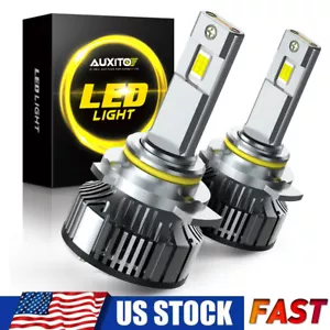 9012 hir2 LED Headlight Bulbs Kit 100W 40000LM High Low Beam Super Bright White - Picture 1 of 12