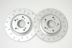 Honda S2000 Rear HALO C Hook Brake Discs - Picture 1 of 8