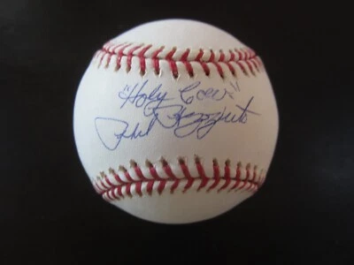 Phil Rizzuto Autograph Signed Baseball Ball JSA (B21) New York Yankees Holly Cow - Image 1 of 2