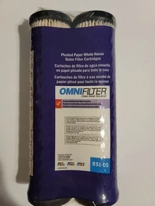 Omnifilter Water Filter Cartridge Model RS1-DS 2 Pack New Sealed - Picture 1 of 5