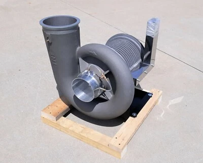 TNE M3A-05-R-4XHVL Compact Turbo Blower & Motor, Scroll R41H-M3-A Type #1 Foto 1 de 4