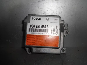 Audi A4 8E B6 Avant 1,9TDI Airbag Steuergerät Sensor Bosch 8E0959655B 0285001483 - Bild 1 von 4