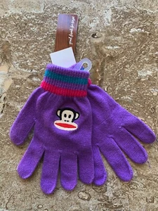 Paul Frank Clothing Kids Toddler Purple Mittens one size - Picture 1 of 1