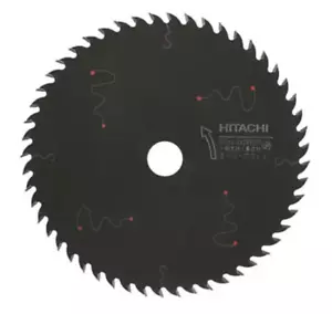 Hoja de sierra HiKOKI súper negra (revestida de flúor, 165 mm, eje de 20 mm, 52T) 0032-2668 - Imagen 1 de 2