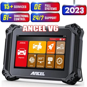 Ancel V6 Bidirectional All Systems OBD2 Scanner Car Diagnostic Tool TPMS IMMO - Picture 1 of 11