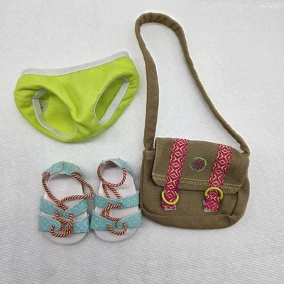 AMERICAN GIRL Lea Clark 2016 Accesorios BOLSO MENSAJERO Sandalias Zapatos Foto 1 de 4