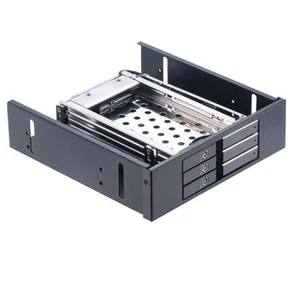 Boîtier en Aluminium Adaptateur SATA 3 Baies Support de Disque Dur SSD Écha4822 - Afbeelding 1 van 10