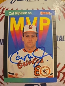 Cal Ripken Junior Baltimore Orioles Hof Allstar signed autographed baseball card - Picture 1 of 2
