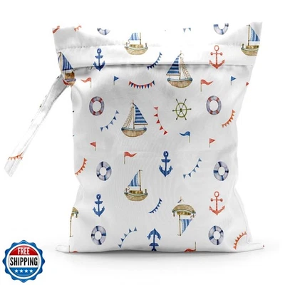 Wet Bag Waterproof Reusable Wet Dry Bag for Beach, Travel, Pool, Gym Bag for  - Image 1 of 4