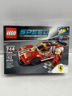 LEGO SPEED CHAMPIONS: 458 Italia Gt2 75908 NUEVO Precintado Retirado Foto 1 de 4