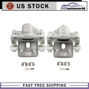 For 2013 - 2018 LEXUS ES300H ES350 Rear Left Right Brake Calipers w/Bracket - Picture 1 of 7