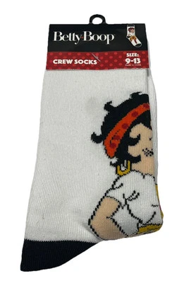 Calcetines Betty Boop Crew talla 9-13 se adaptan a la mayoría de los nuevos Foto 1 de 2