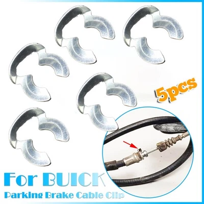 5x Parking Hand Brake Cable Clip For BUICK ENCORE CASCADA REGAL Stop-Ring Rivet - Изображение 1 из 4